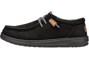 Hey Dude Wally Grip Craft Leather Chaussures urbaines Hommemarron Marron
