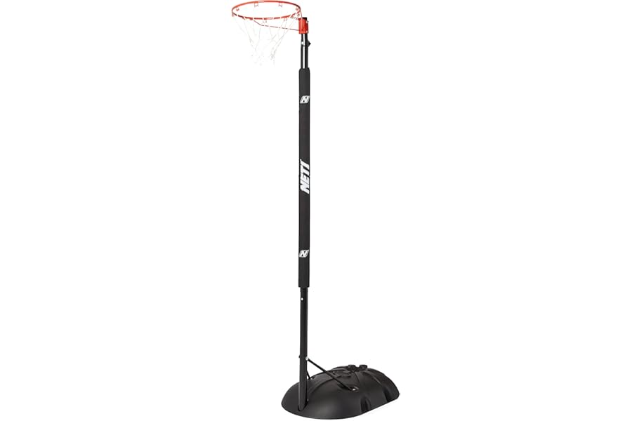 NET1 Black Pole Pad Netball System