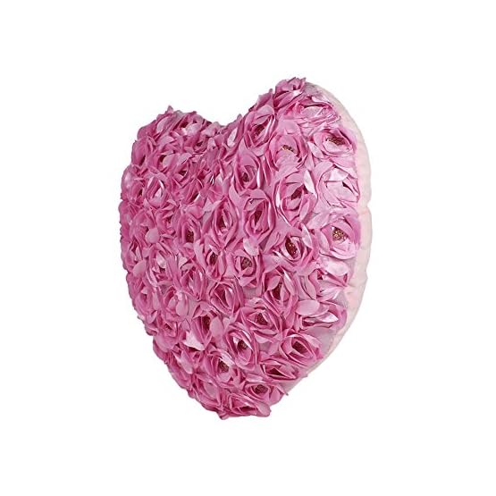 sunyou Cojín de corazón, suave en forma de corazón, regalo para amigos/niños decoración del hogar (color de 6) - Imagen 4