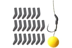 HIRISI TACKLE Lot de 20 manches d'alignement améliorées pour pêche à la carpe