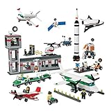Weltraum und Flughafen Mit diesem Set können Kinder Themen wie Reisen, Flugsicherung, Weltraum, Außerirdische und Kommunikation erkunden