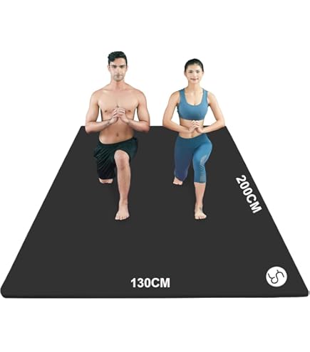 oefenmat, antislip, hoogwaardige yogamat met hoge dichtheid, workout yogamat voor mannen