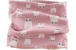 MAKFORT Kinder Schal Loop Schlauchschal Baumwolle Baby Schals Halstuch Kinder Nackenwärmer Kids Multifunktionstuch für Winter, Frühling, Herbst
