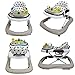 Monsieur Bébé ® Baby walker scalable, musical, foldable and height adjustable - Standard NF EN 1273 (August 2005)