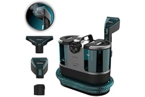 ‎CECOTEC Cecotec Odkurzacz tapicerski z kablem - Conga 7000 Carpet&Spot Clean Steam XXL.1700 W, czyszczenie 3 w 1, zbiornik 1600 ml czysta woda i 950 ml, zasięg 7 m