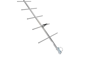 Retevis Ailunce AY03 Yagi Antenna UHF Female 9 dBi 5 Elements Base Station Antenna Compatible with Baofeng Kenwood Motorola Wouxun Ailunce HD1 400-470Mhz Mobile FM Transceiver Two way Radio (1Pack)