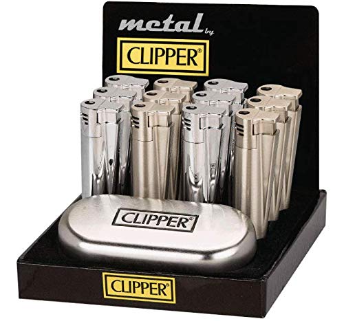 Sale. Clipper Jet Llama Metal Plata Mate Mechero Inoxidable en Caja de Regalo