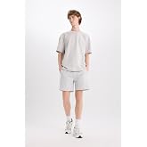 DeFacto Slim Fit Dar Pa&ccedil;a Basic Şort B8674AX25SP