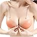 Produktbild Fletion Selbstklebende Silikon-Gel Push-up BH Unsichtbar Transparent Comfort Padded Verschluss Vorne BH mit Abnehmbaren Trägern(CUP A)