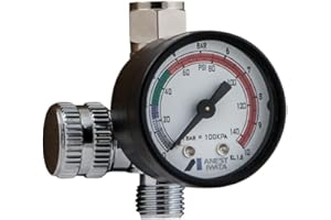anest Iwata Impact controlador 2 – Manómetro regulador de aire para pintor (Stolen
