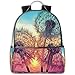 Price comparison product image Backpack Dandelion DIY Drawing Paint Classic School Backpack Unisex Rucksack Laptop Book Bag Travel Bag for Boys Girls