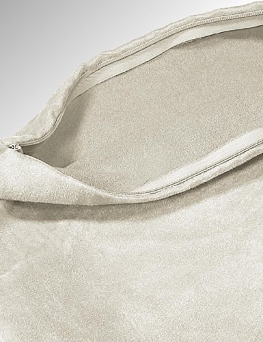 Albani Relaxing Moments Athen, Kissenbezug aus Wildlederimitat, 50×50 cm, Creme, 261528 - 4