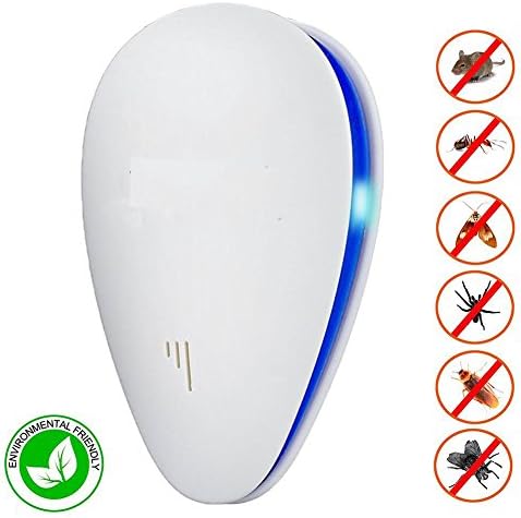 EIALA 6 in 1 Ultrasonic Pest Repeller-Electronic Insect Repellent,for Mice,Spiders,Cockroach,Rodents