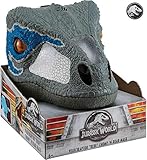 mattel jurassic world attack pack velociraptor blue La correa de seguridad garantiza un ajuste cómodo, así como aberturas de ojos y nariz para la visibilidad