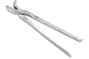 AMKA Cheval Pince à Ongles Riveter Pince Crocodile Pince en Acier Inoxydable 32 cm de Long 5 cm Ouverture