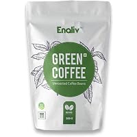 Enaliv Organic Premium AAA Grade Arabica Green Coffee Beans for strengthening Immunity,Detoxification and Weight Loss 300gm