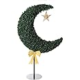 thePartyPopper Green Crescent Moon Tree - 4 Ft for Ramadan and Eid Home and Party Decorations