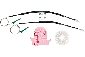 Bossmobil compatible con MONDEO IV (BA7), Trasero izquierdo, kit de reparación de elevalunas eléctricos