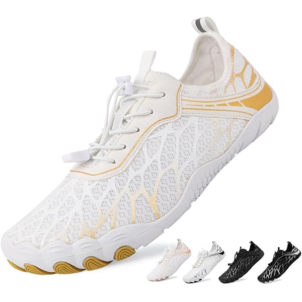 Waterschoenen Barefoot Sneldrogende Aqua Sokken voor Zwemmen Zwembad Strand Outdoor Surf Yoga Oefening, roze, 41 EU