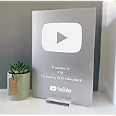 Generic Customizable Youtube YT Play Button/Playbutton for Creators ...