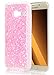 Produktbild Samsung Galaxy A3(2017)/A320/A3(2017) Duos Hülle Glitzer [Rosa] ISENPENK Durchsichtig Samsung Galaxy A3(2017)/A320/A3(2017) Duos Hülle Silikon Transparent,Ultra Slim TPU Liquid Glitter Glänzend Bling Fließen Flüssig Flüssigkeit,Schutzhülle Muster Handy Hülle Tasche