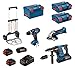 Produktbild BOSCH Kit RSL36183T2A (GBH 36VF-LI Plus + GWS 18-125 V-LI + GSB 18 V-LI + 2 x 6,0 Ah 36V + 2 x 8,0 Ah 18V PROCORE + .)