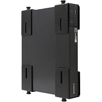 HumanCentric Montaggio universale a parete e VESA, cinghia regolabile per piccoli computer, unità UPS, cavi box, modem e altri dispositivi, si monta a parete o posteriore di un monitor del computer