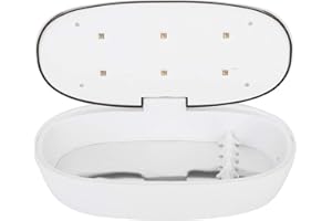 BRRNOO UV Sterilisator LED Desinfektionsbox, Nagel Werkzeug Make-up Pinsel Reinigung, UV-Licht Sterilisation Gerät
