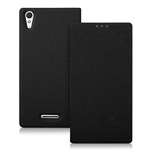 kwmobile Funda para Sony Xperia T3 Style - Carcasa con Tapa Tipo Libro para m vil - Case Protector en Negro reviews kwmobile Funda para Sony Xperia T3 Style - Carcasa con Tapa Tipo Libro para m vil - Case Protector en Negro