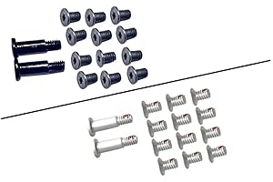 Gintai Schrauben Schraubensatz Screws Set 12PCS Schrauben für die untere Abdeckung für Dell XPS 13 9343 9350 9360 XPS 15 9550 9560 9570 Precision M5510 Bottom Cover Screws Hexagonal Plum Screws