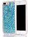 Produktbild Nnopbeclik Hülle Silikon Transparent Für Apple Iphone 7 Plus, Durchsichtig Ultra Slim TPU Kristall Tasche Etui, Luxus Bling Glitzer Clear Case Schutzhülle Variable Farbe Pailletten Muster Glänzend Strass Stoßdämpfend Transparent Schutz Handytasche Crystal Blume Case Schale Bumper Pour Apple Iphone 7 Plus [Blau]