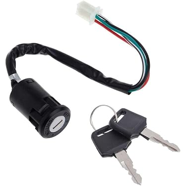 Serrure De Siège Moto Aublinto - Cadenas Aluminium Avec 2 Clés Pour Scooter Et Moto Électrique