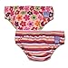 Vital Innovations Bambino Mio 2SWMXL-PD-PS Swim Nappy, Set of 2, Pink Daisy and Pink Stripes, X-Large