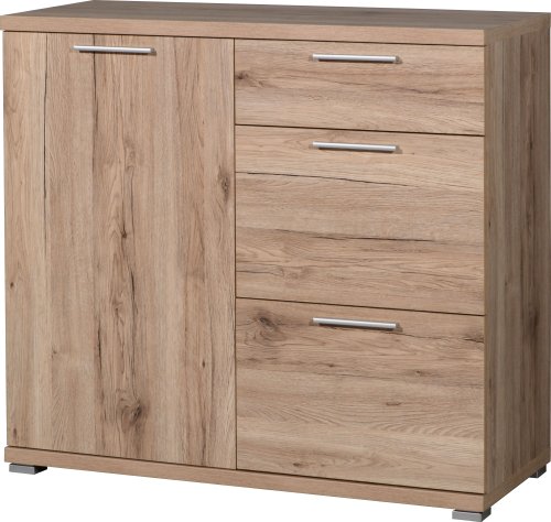 Germania 3200-177 Kommode GW-Top in Sanremo-Eiche-Nachbildung, 96 x 88 x 40 cm (BxHxT) Germania 3200-177 Kommode GW-Top in Sanremo-Eiche-Nachbildung, 96 x 88 x 40 cm (BxHxT)