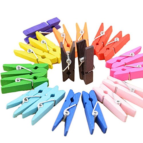 Westeng 50pcs Clips De Fotos De Madera Juego de la ropa mini ropa Clip DIY Craft Memo Papel abrazadera Clips dise  o Tribal 3 5 0 8cm Mix color reviews Westeng 50pcs Clips De Fotos De Madera Juego de la ropa mini ropa Clip DIY Craft Memo Papel abrazadera Clips dise  o Tribal 3 5 0 8cm Mix color