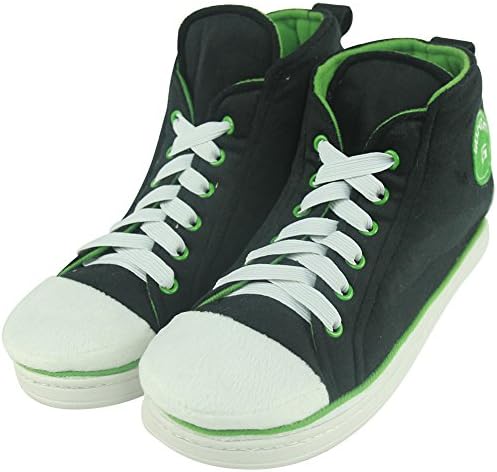 Gohom Mens Warm Winter Indoor/Outdoor Christmas High-top Sneaker Slippers