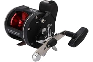 NAROOTE Mulinello da pesca, mulinello da acqua salata Mulinello da pesca in metallo Mulinello offshore Ruota nera per la pesca in mare