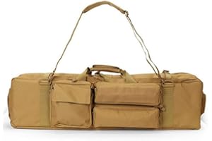 Tactical Area Borsa per Fucile da Fucile M249 da 39 Pollici Scatola di immagazzinaggio per tiro, Borsa da Pesca a Spalla Singola per Pesca Portatile da Esterno