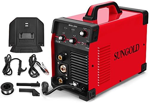 200 Amp MIG MAG Arc MMA Stick Multifunction DC Welder 230V Dual Voltage IGBT Inverter Welding Soldering Machine Gas Shielded / Gasless Flux Core Wire Automatic Feed Welding