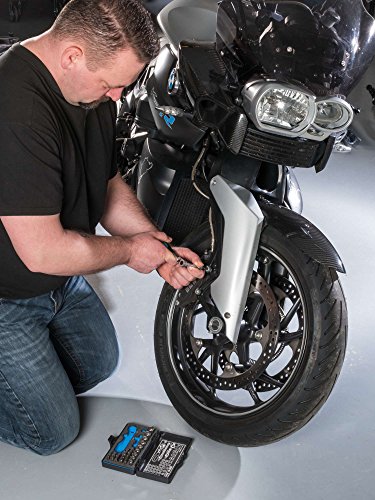 HAZET Profi-Steckschlüssel- und Bitsatz (Vierkant-/Sechskantantrieb, 1/4 Zoll 34-teilig, Umschaltknarre HAZET 863P, 2-Komponenten-Weichschaum-Einlage) 850N - 7