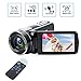 Produktbild Digitaler Camcorder mit IR-Nachtsicht, Weton 1080P Full HD Digital Videokamera 24,0 Megapixel, 18 fach Digital Zoom Videokamera (zwei Batterien enthalten).