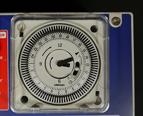 SMSCOM SwitchBox All-In-One. Zeitschaltuhr für 4x600W Pflanzenlicht inklusive Fancontroller für zwei Lüfter - 5