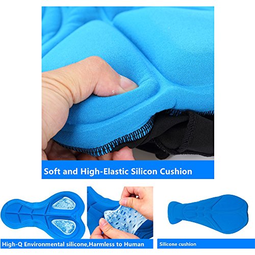 Rmine Herren Radunterhose Fahrrad MTB Unterwäsche mit 3D Sitzpolster - 5