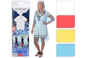 DIFUZED Ponczo przeciwdeszczowe, rozmiar uniwersalny, różne kolory