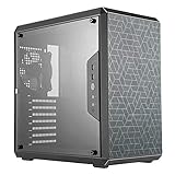 Minimierte Abmessungen für Standard ATX - Die MasterBox Q500L unterstützt Standard-ATX-Mainboards und -Netzteile mit einer Gehäusetiefe und einer Höhe von nur 386 x 381 mm.