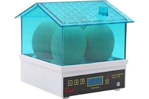 SOULONG Automatische Inkubator, Intelligenter Eier Inkubator 4 Eier Inkubator Brutkasten für Puten Hühner Vögeln und Anderen Eiern