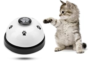 Smandy Türklingel für Hunde, Hund Türklingeln Trainingsglocken für Haustiere, Ausbildung Töpfchen Glocken Hundeglocken Hund Türklingel und Presse Bell für Kommunikations Reinlichkeitstraining (Weiß)