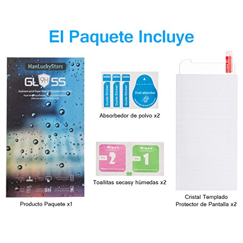 2-Pack Protector de Pantalla Samsung J5 2017 HanLuckyStars Cristal Templado para Samsung Galaxy J5 2017 Vidrio Templado con 9H Dureza Alta Transparencia Garant a de por vida reviews 2-Pack Protector de Pantalla Samsung J5 2017 HanLuckyStars Cristal Templado para Samsung Galaxy J5 2017 Vidrio Templado con 9H Dureza Alta Transparencia Garant a de por vida