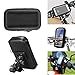Produktbild Swiftswan Fahrrad Motorrad Lenkerhalterung Fall Wasserdicht Handyhalter für 5-Zoll-GPS (Farbe: Schwarz)