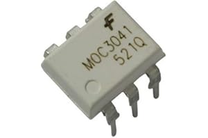 TECNOSTORE 2X MOC3041 Photocoupleur Phototriac avec zéro crossing DIP-6 intégré pilote